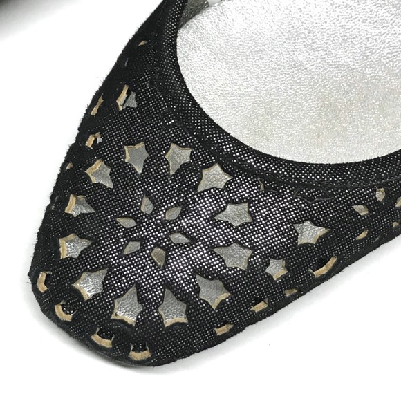 ❌❌SOLD❌❌ JIMMY CHOO STAR Sparkle Flats 40 9.5 - Picture 3 of 8